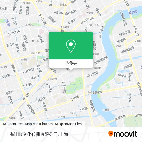 上海咔咖文化传播有限公司地图