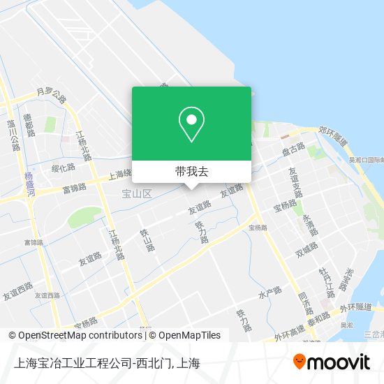 上海宝冶工业工程公司-西北门地图