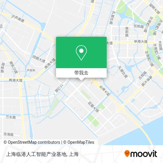 上海临港人工智能产业基地地图