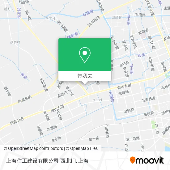 上海住工建设有限公司-西北门地图