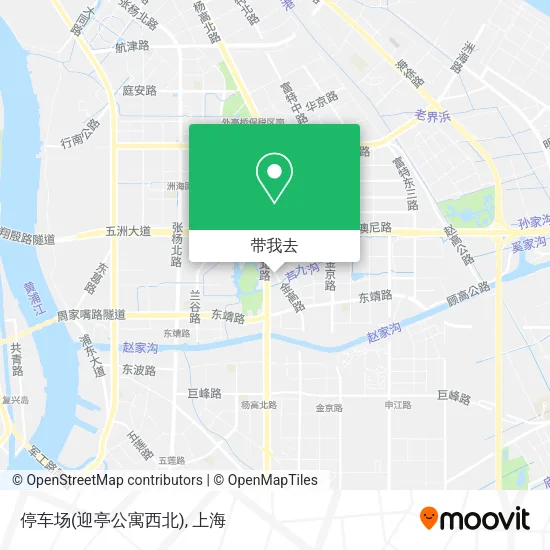 停车场(迎亭公寓西北)地图