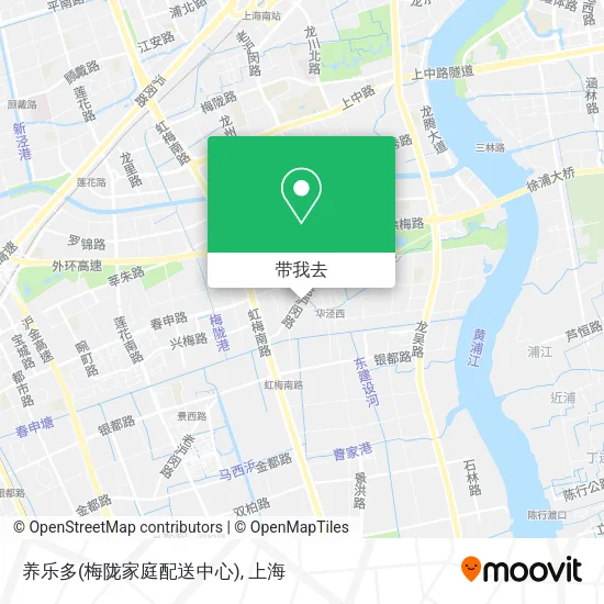养乐多(梅陇家庭配送中心)地图