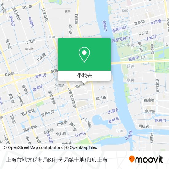 上海市地方税务局闵行分局第十地税所地图