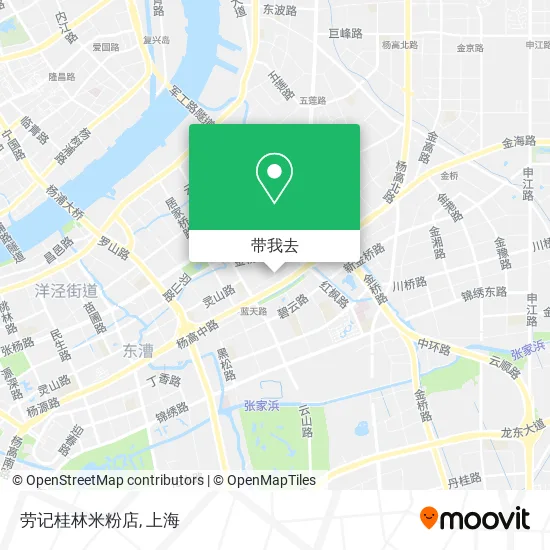 劳记桂林米粉店地图