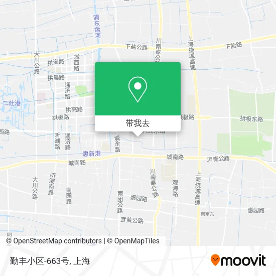 勤丰小区-663号地图