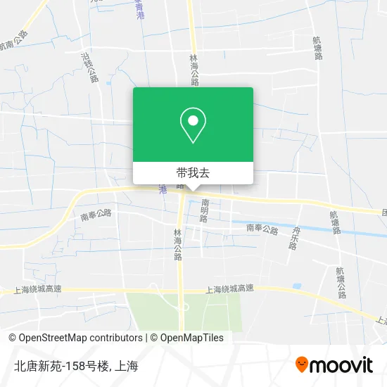 北唐新苑-158号楼地图