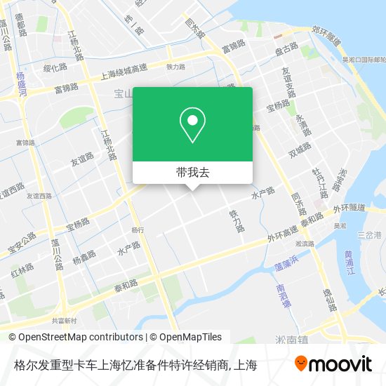 格尔发重型卡车上海忆准备件特许经销商地图