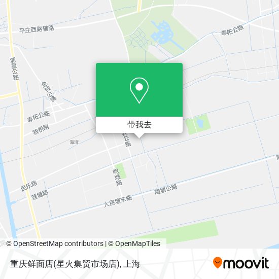重庆鲜面店(星火集贸市场店)地图