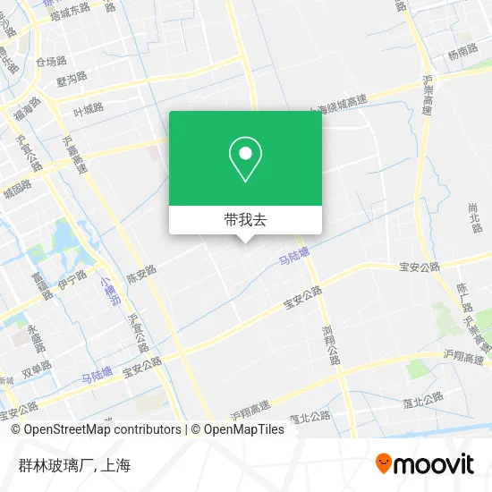 群林玻璃厂地图