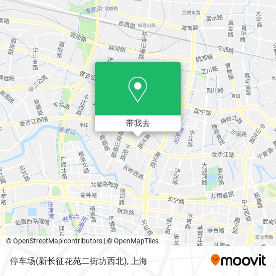 停车场(新长征花苑二街坊西北)地图
