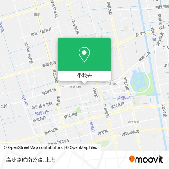 高洲路航南公路地图