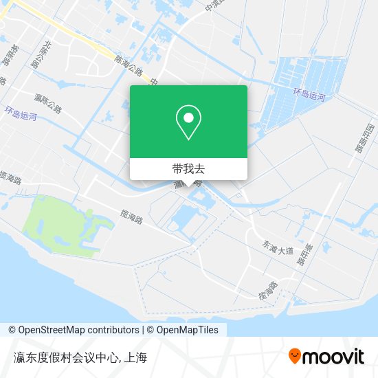 瀛东度假村会议中心地图