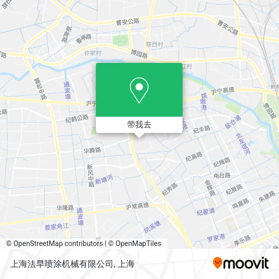 上海法旱喷涂机械有限公司地图