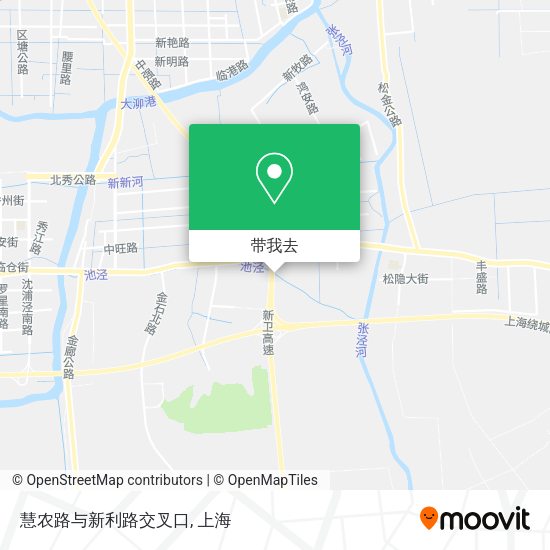 慧农路与新利路交叉口地图