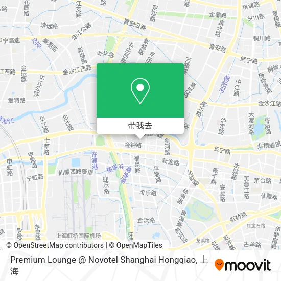 Premium Lounge @ Novotel Shanghai Hongqiao地图