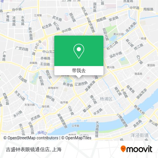 吉盛钟表眼镜通信店地图