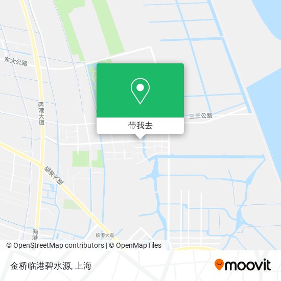 金桥临港碧水源地图