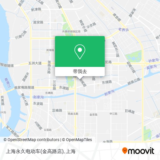 上海永久电动车(金高路店)地图