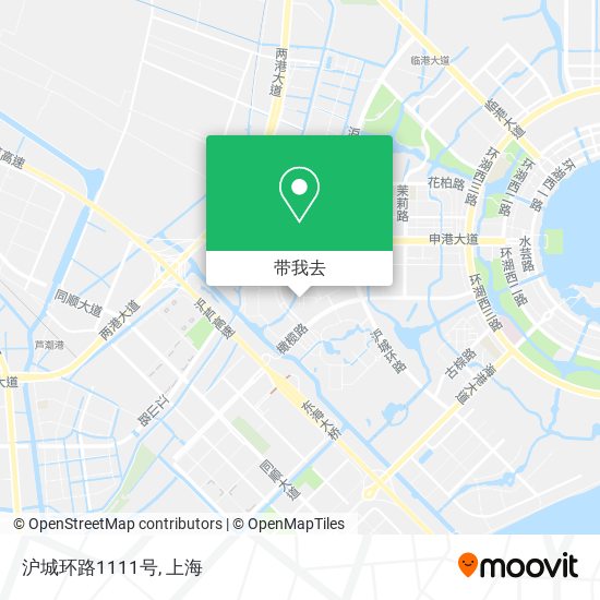 沪城环路1111号地图