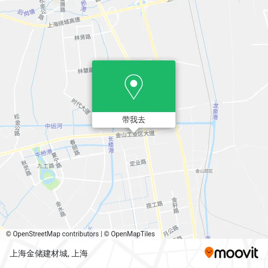 上海金储建材城地图