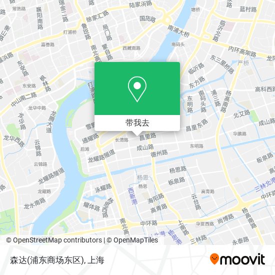 森达(浦东商场东区)地图