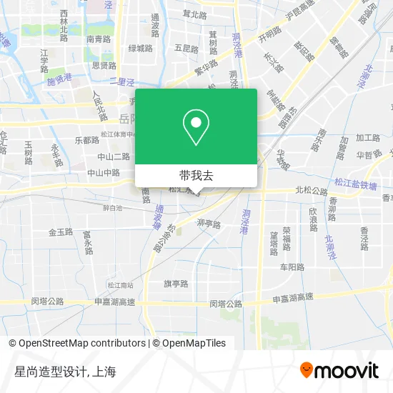 星尚造型设计地图