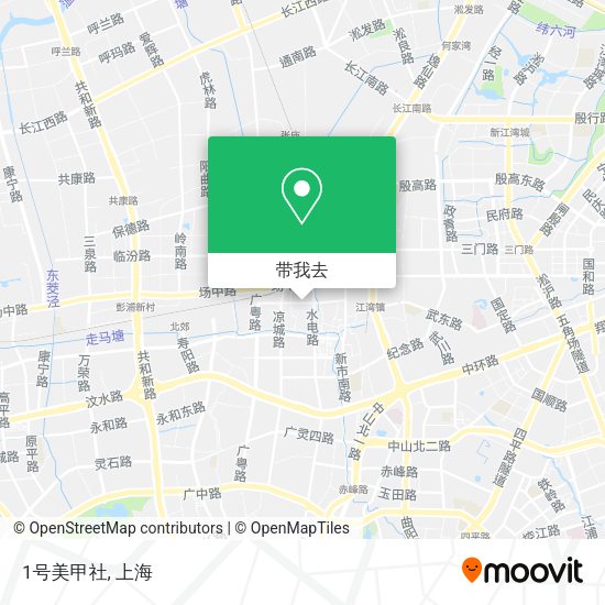 1号美甲社地图