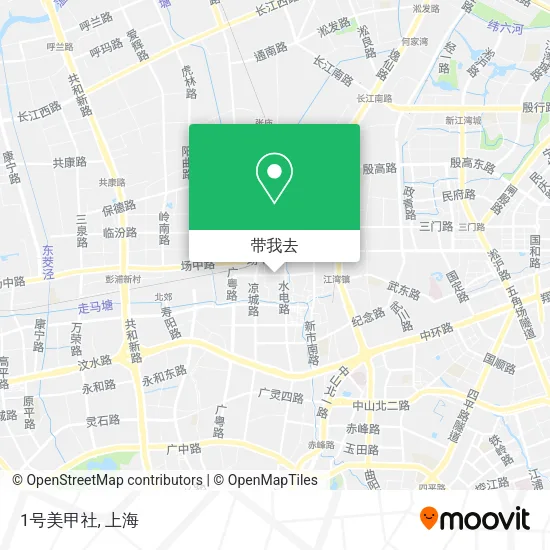 1号美甲社地图