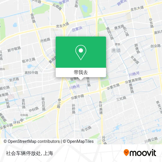 社会车辆停放处地图