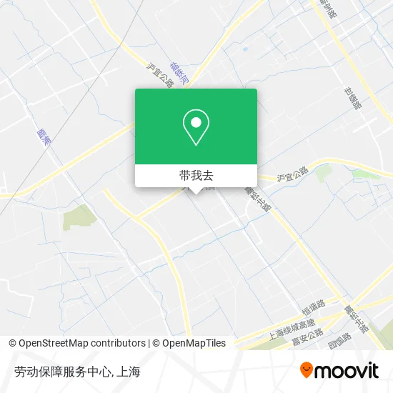劳动保障服务中心地图