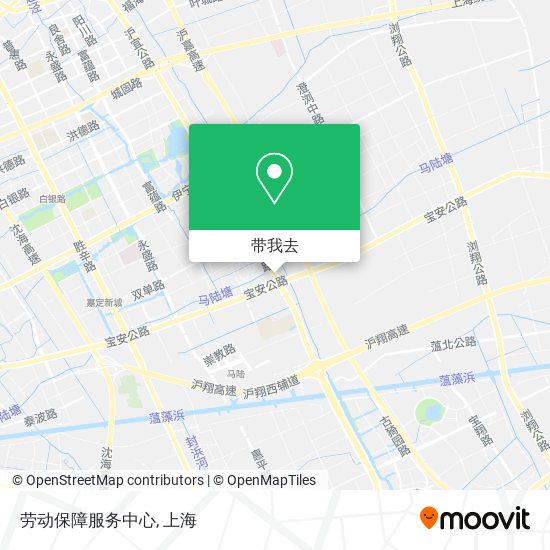 劳动保障服务中心地图
