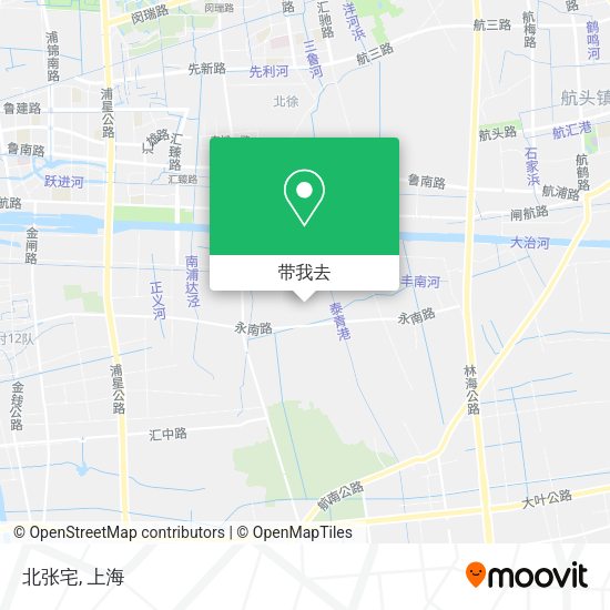 北张宅地图