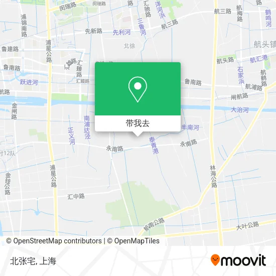 北张宅地图