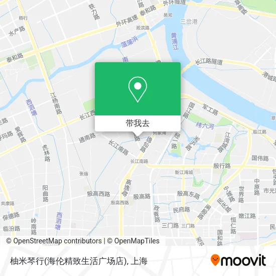 柚米琴行(海伦精致生活广场店)地图