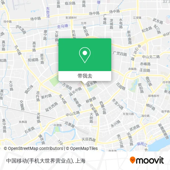 中国移动(手机大世界营业点)地图