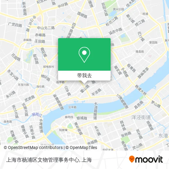 上海市杨浦区文物管理事务中心地图