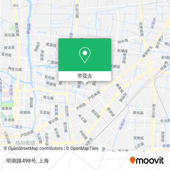 明南路498号地图