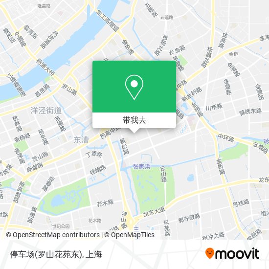 停车场(罗山花苑东)地图