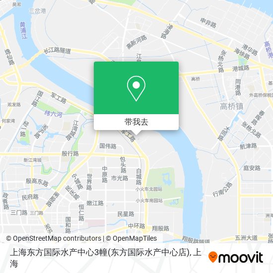 上海东方国际水产中心3幢(东方国际水产中心店)地图
