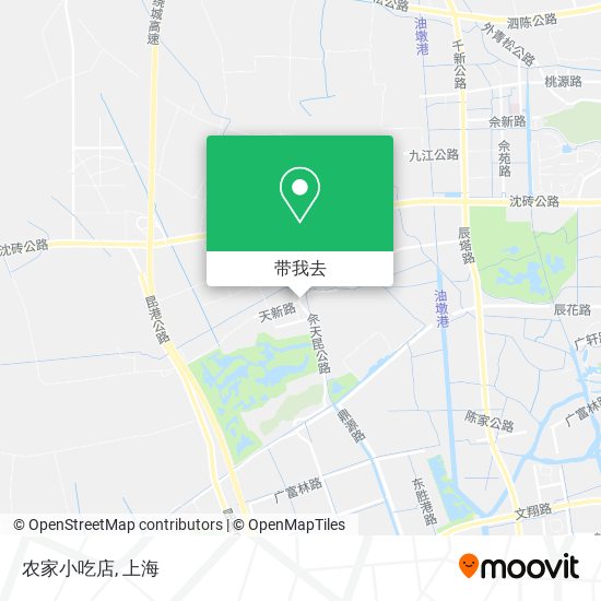 农家小吃店地图