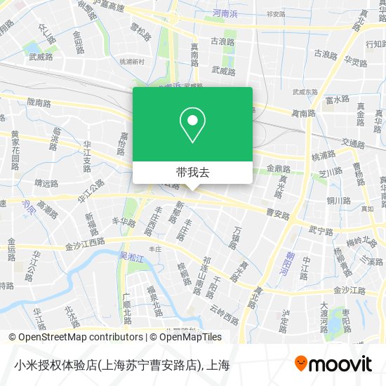 小米授权体验店(上海苏宁曹安路店)地图