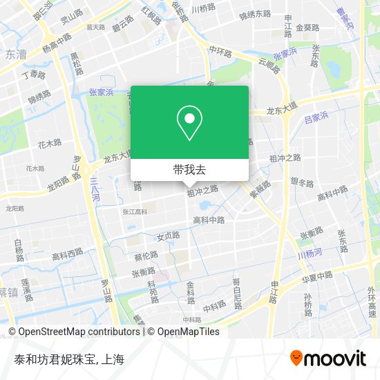 泰和坊君妮珠宝地图