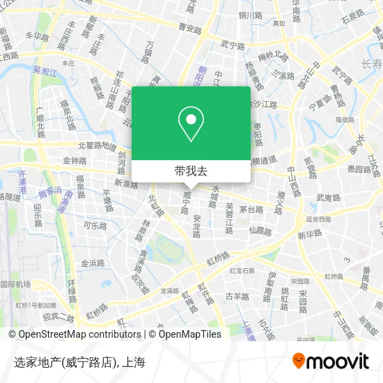 选家地产(威宁路店)地图