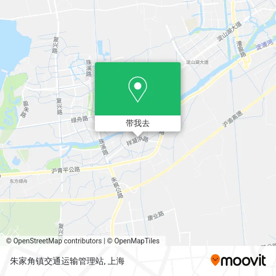 朱家角镇交通运输管理站地图