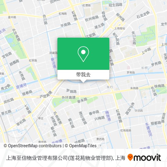 上海至信物业管理有限公司(莲花苑物业管理部)地图