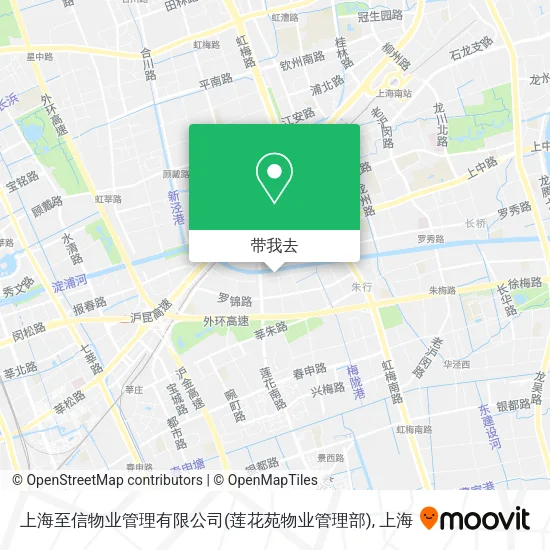 上海至信物业管理有限公司(莲花苑物业管理部)地图