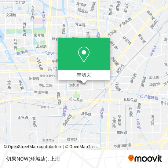 切果NOW(环城店)地图