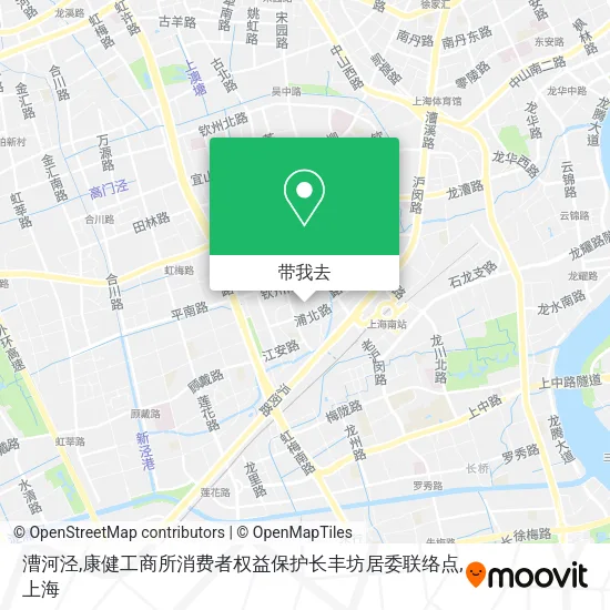 漕河泾,康健工商所消费者权益保护长丰坊居委联络点地图