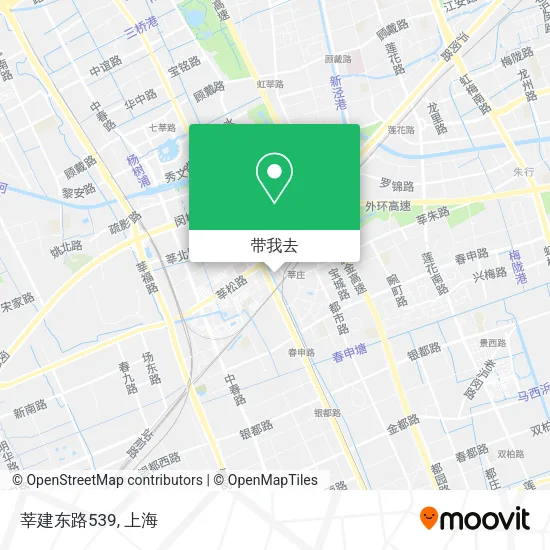 莘建东路539地图