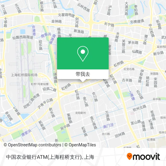 中国农业银行ATM(上海程桥支行)地图